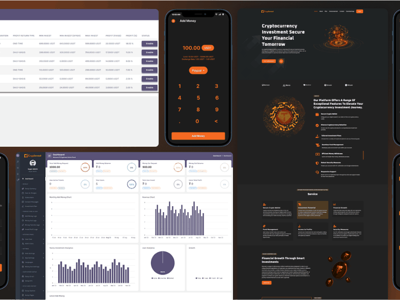 案例2-【CrypInvest - 货币投资解决方案】